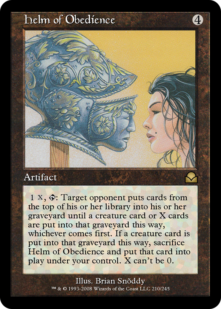 Helm of Obedience (ME2-210) - Masters Edition II Foil - Game Nerdz