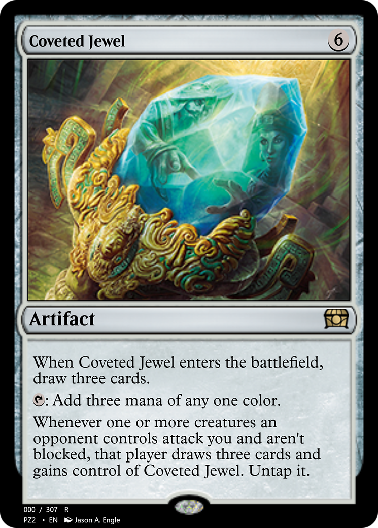 mtg treasure chest card Coveted Jewel (PZ2-70673) - Treasure Chest Foil