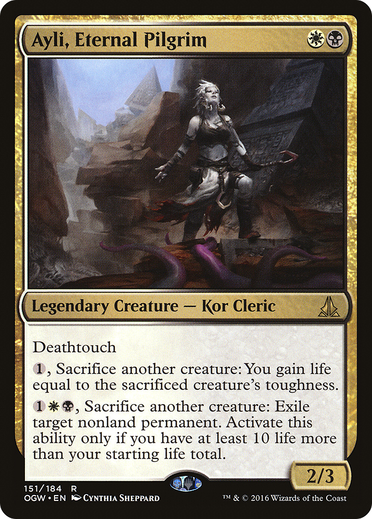Ayli, Eternal Pilgrim (OGW-151) - Oath of the Gatewatch Foil - Game Nerdz