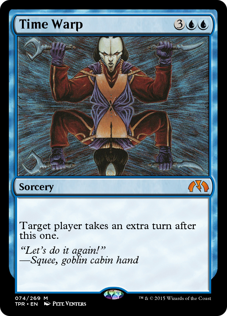 Time Warp (TPR-074) - Tempest Remastered Foil - Game Nerdz Time Warp (TPR-074) - Tempest Remastered Foil - Game Nerdz