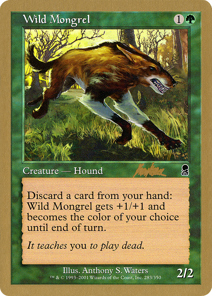 Wild Mongrel (WCD-BK283) - World Championship Decks 2002 - Game Nerdz Wild Mongrel (WCD-BK283) - World Championship Decks 2002 - Game Nerdz
