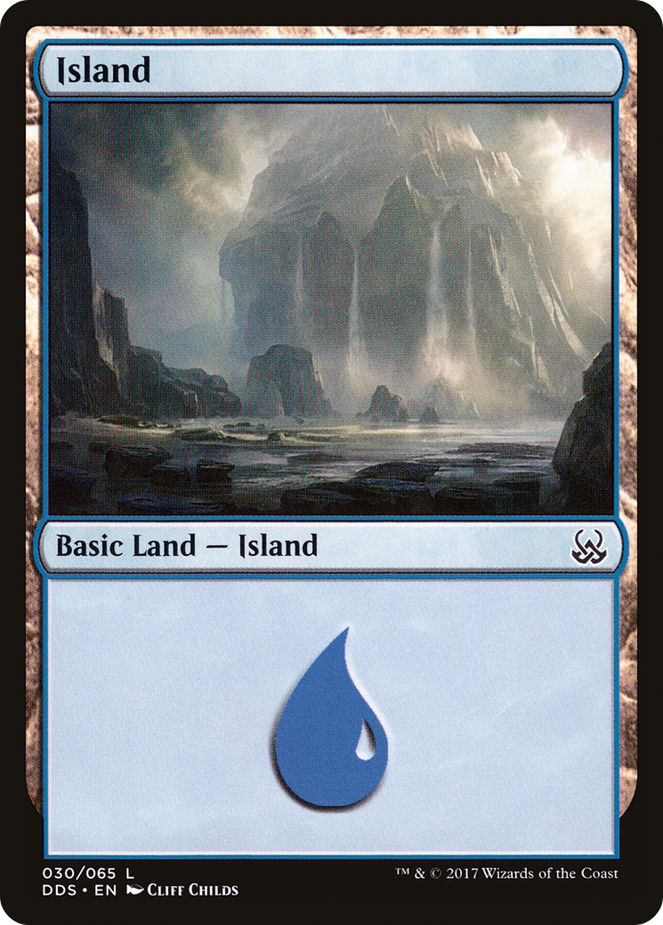 Island (DDS-030) - Duel Decks: Mind vs. Might - Game Nerdz