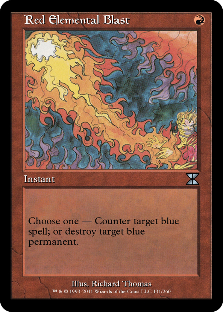 Red Elemental Blast (ME4-131) - Masters Edition IV - Game Nerdz