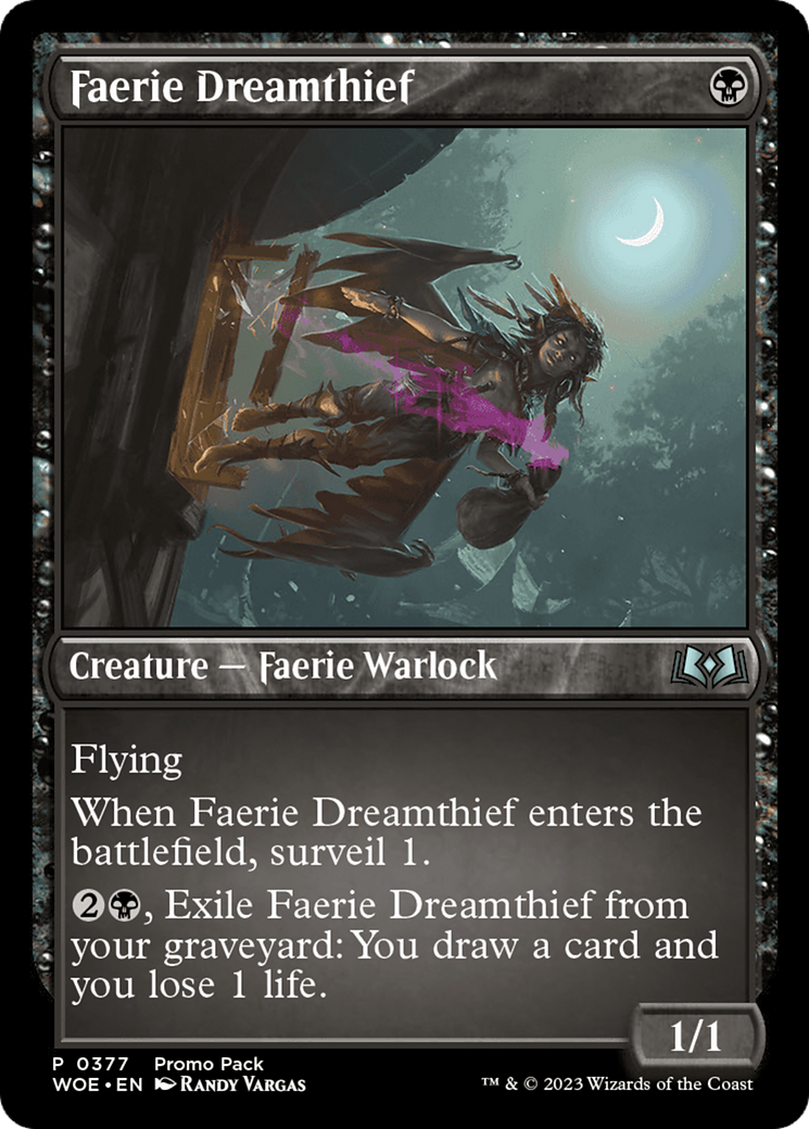 Faerie Dreamthief (WOE-377) - Wilds of Eldraine - Game Nerdz