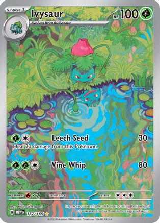 Ivysaur - 167/165 167 - SV Scarlet and Violet 151 Holofoil - Game