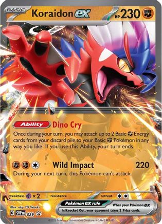 koraidon basic pokemon card value Amazon.com: Pokemon - Koraidon ex 231/198 - Scarlet & Violet - Ultra Rare
