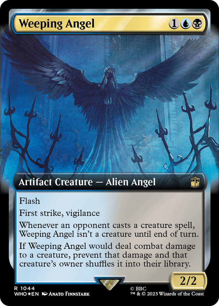 Weeping Angel (WHO-1044) - Doctor Who: (Extended Art) Foil - Game