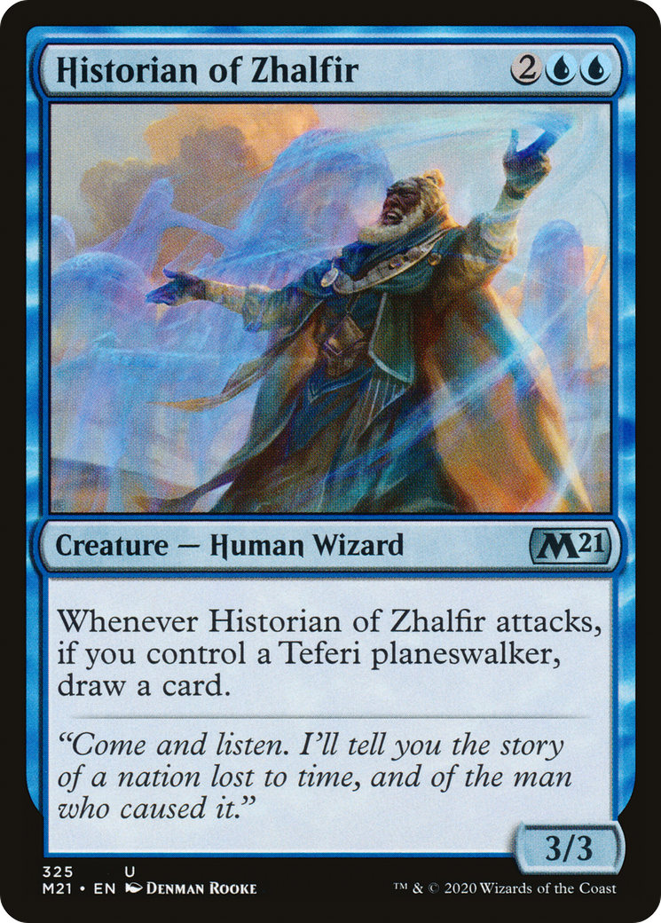 Historian of Zhalfir (M21-325) - Core Set 2021 - Game Nerdz
