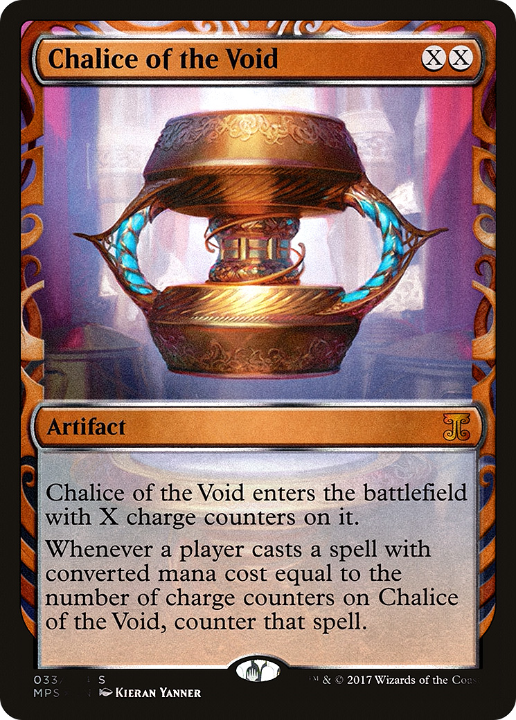 Chalice of the Void (MPS-033) - Kaladesh Inventions Foil - Game Nerdz Chalice of the Void (MPS-033) - Kaladesh Inventions Foil - Game Nerdz