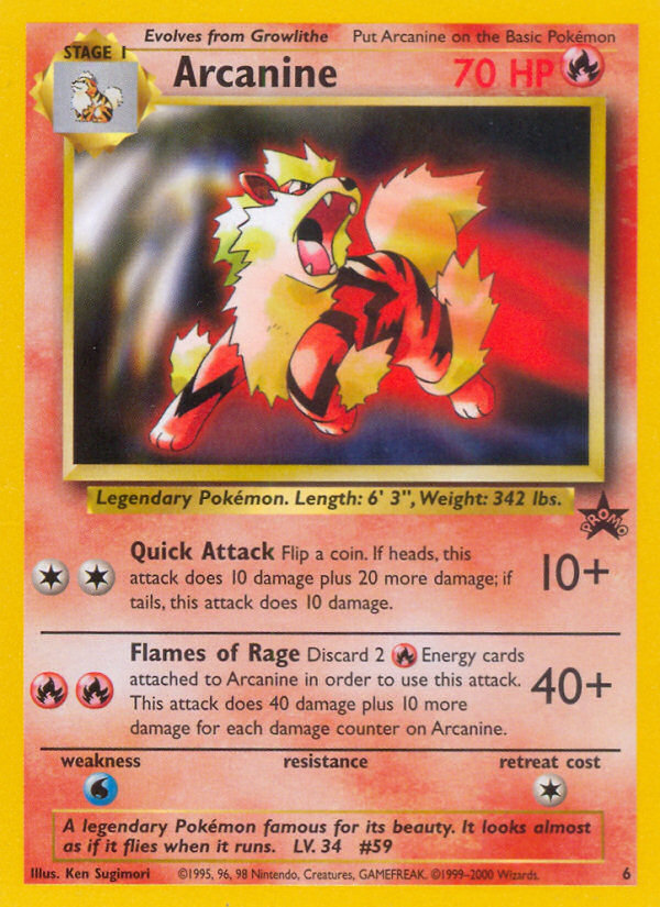 arcanine pokemon card value 2016 Holo October '16 CoroCoro Ichiban!Promo 267/XY-P Japa Japan2UK Uncommon Card Type Arcanine - Evolutions - Pokemon