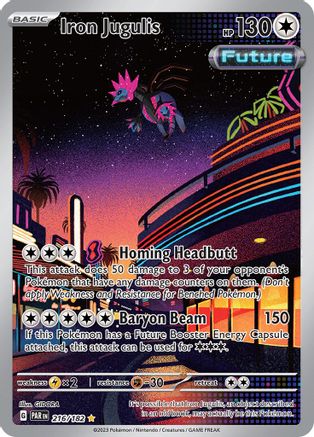 Iron Jugulis - 216/182 216 - SV04 Paradox Rift Holofoil - Game Nerdz