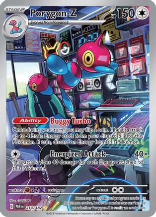 Porygon-Z - 214/182 214 - SV04 Paradox Rift Holofoil - Game Nerdz
