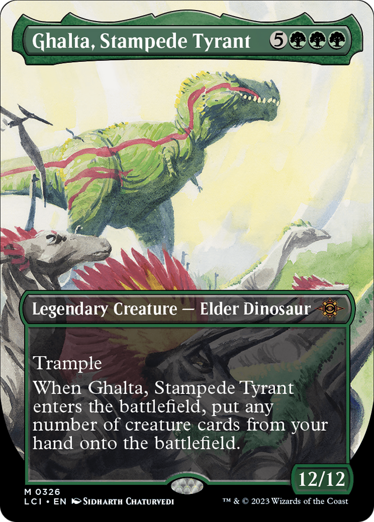 Ghalta, Stampede Tyrant (LCI-326) - The Lost Caverns of Ixalan