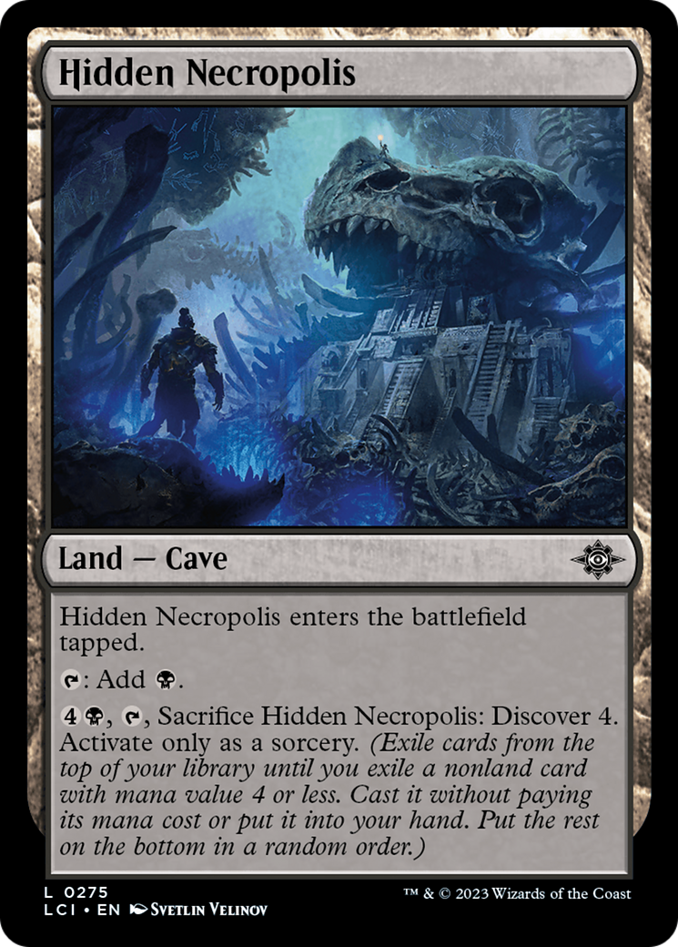 Hidden Necropolis (LCI-275) - The Lost Caverns of Ixalan - Game Nerdz