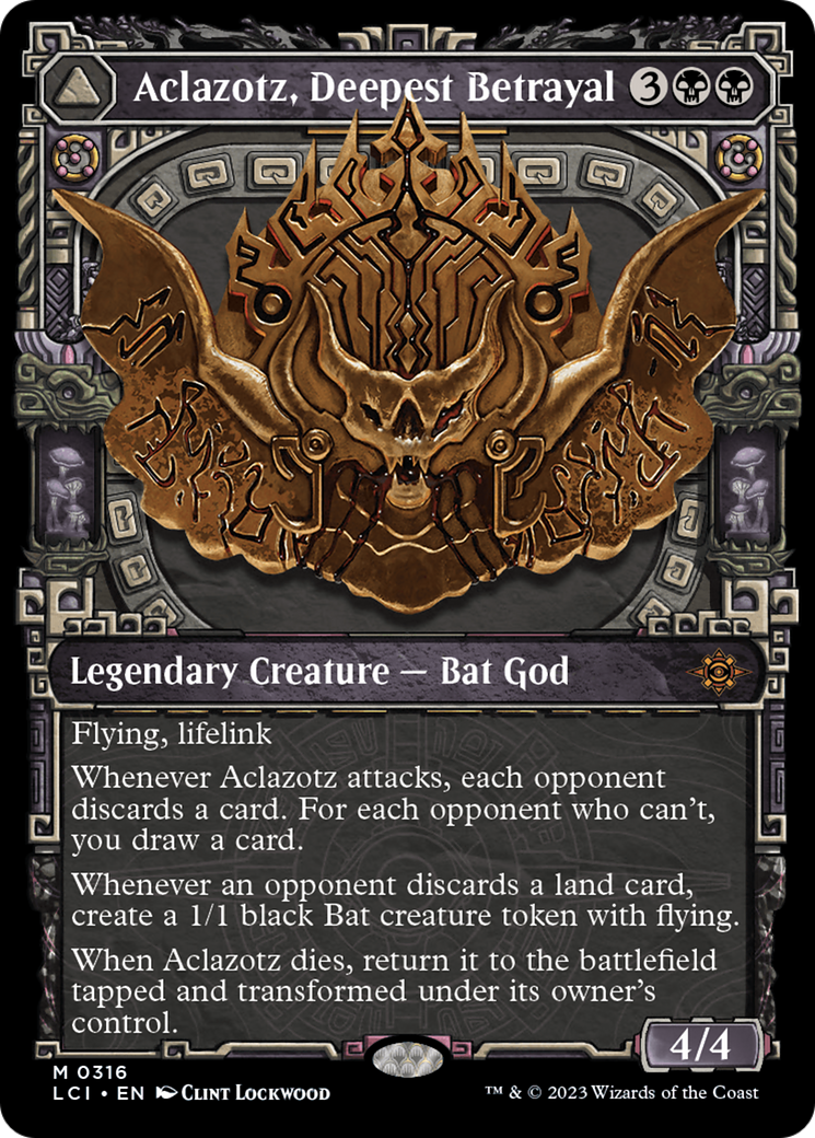 Aclazotz, Deepest Betrayal // Temple of the Dead (LCI-316) - The Lost  Caverns of Ixalan: (Showcase) Foil - Game Nerdz