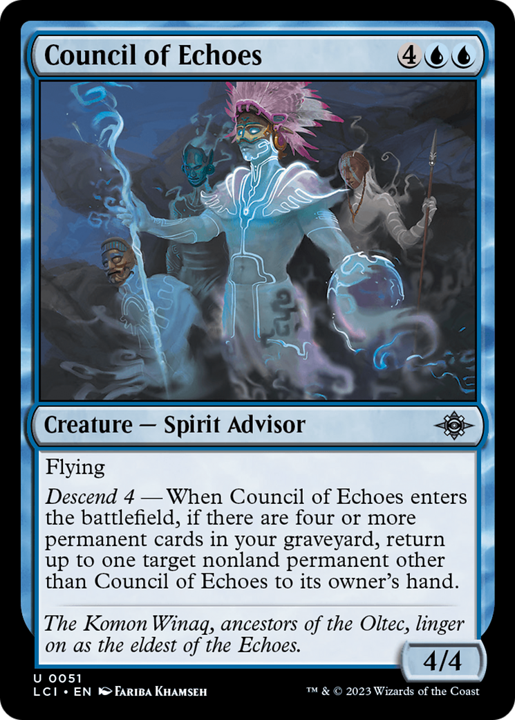 Council of Echoes (LCI-051) - The Lost Caverns of Ixalan - Game Nerdz