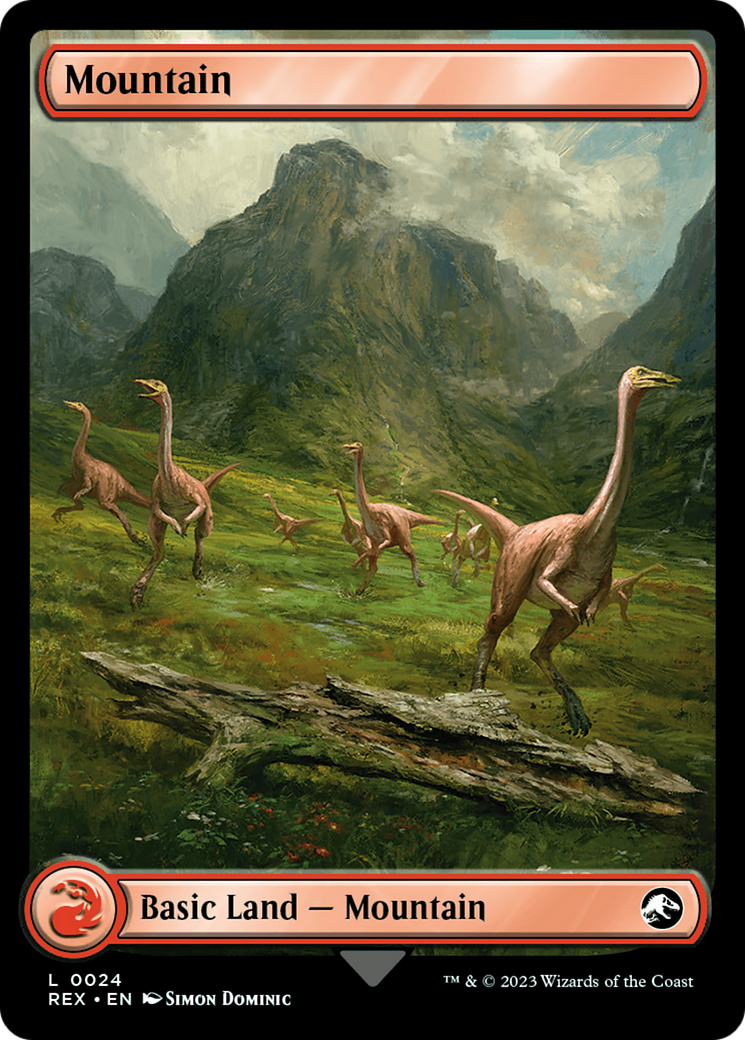 Mountain // Mountain (REX-024) - Jurassic World Collection - Game Nerdz