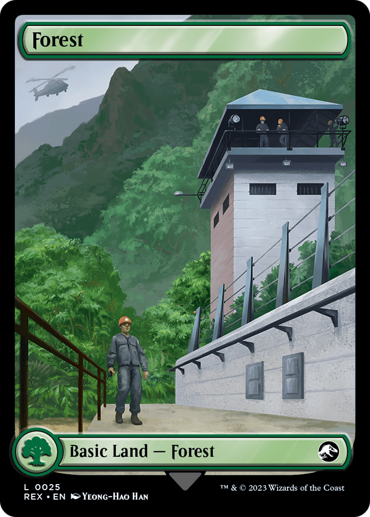 jurassic park mtg card Magic The Gathering - The Lost Caverns of Ixalan Jurassic World Collection (REX) #23 Illustrated by Pablo Mendoza Magic Welcome to . . .