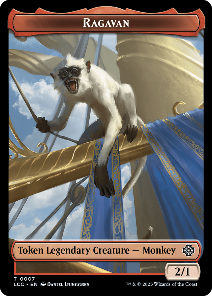ragavan final fantasy mtg Ragavan, Nimble Pilferer Art Card (74/81) Art Series: March of the Machines (AMOM) #74 you may cast that card. Ragavan (TLCC-007) - The Lost