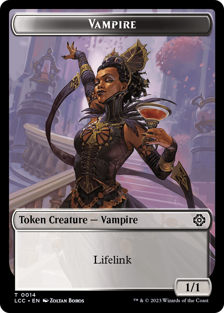 Vampire (TLCC-014) - The Lost Caverns of Ixalan Commander Tokens Foil -  Game Nerdz
