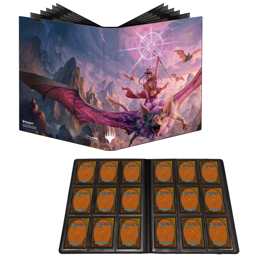 MTG:イクサラン失われし洞窟 9ポケットバインダー Ultra•PRO Ultra Pro Binder: The Lost Caverns of Ixalan - Bat Rider (9