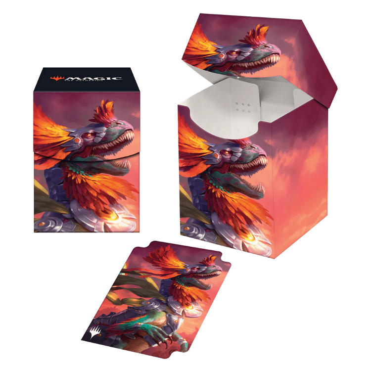 Ultra Pro Deck Box: The Lost Caverns of Ixalan - Pantlaza, Sun