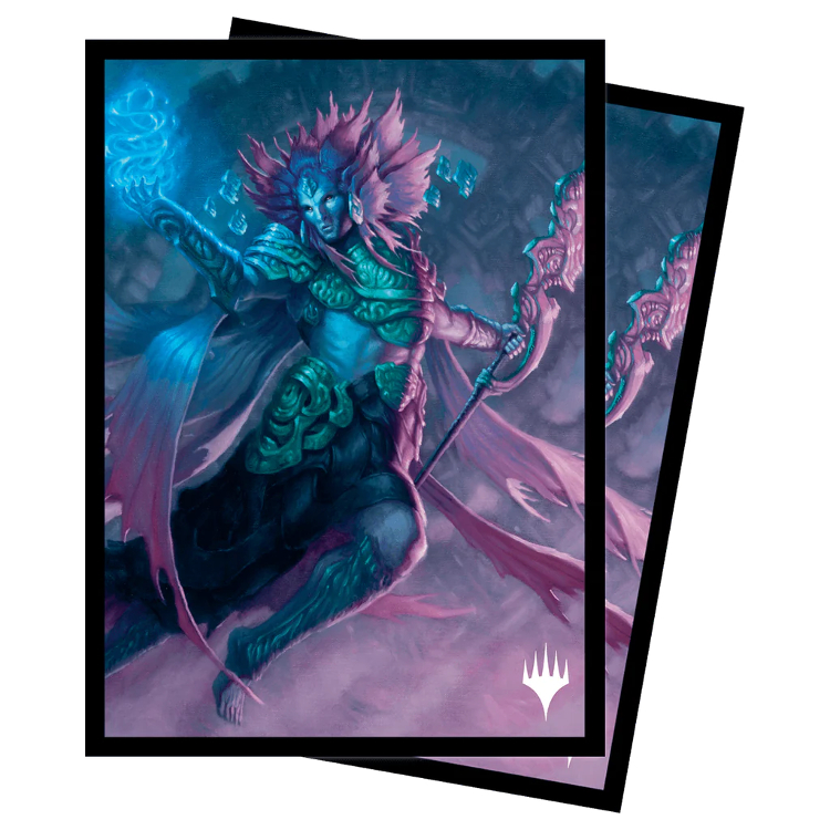 ixalan card sleeves Ultra Pro Sleeves: The Lost Caverns of Ixalan - Hakbal of the Surging Soul  (100ct)