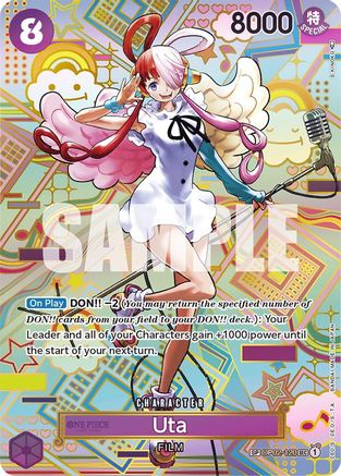ウタ SP EB03-003 ウタ SEC SP OP02-120 Uta (SP) (OP02-120) Awakening of the New Era Foil - Game Nerdz