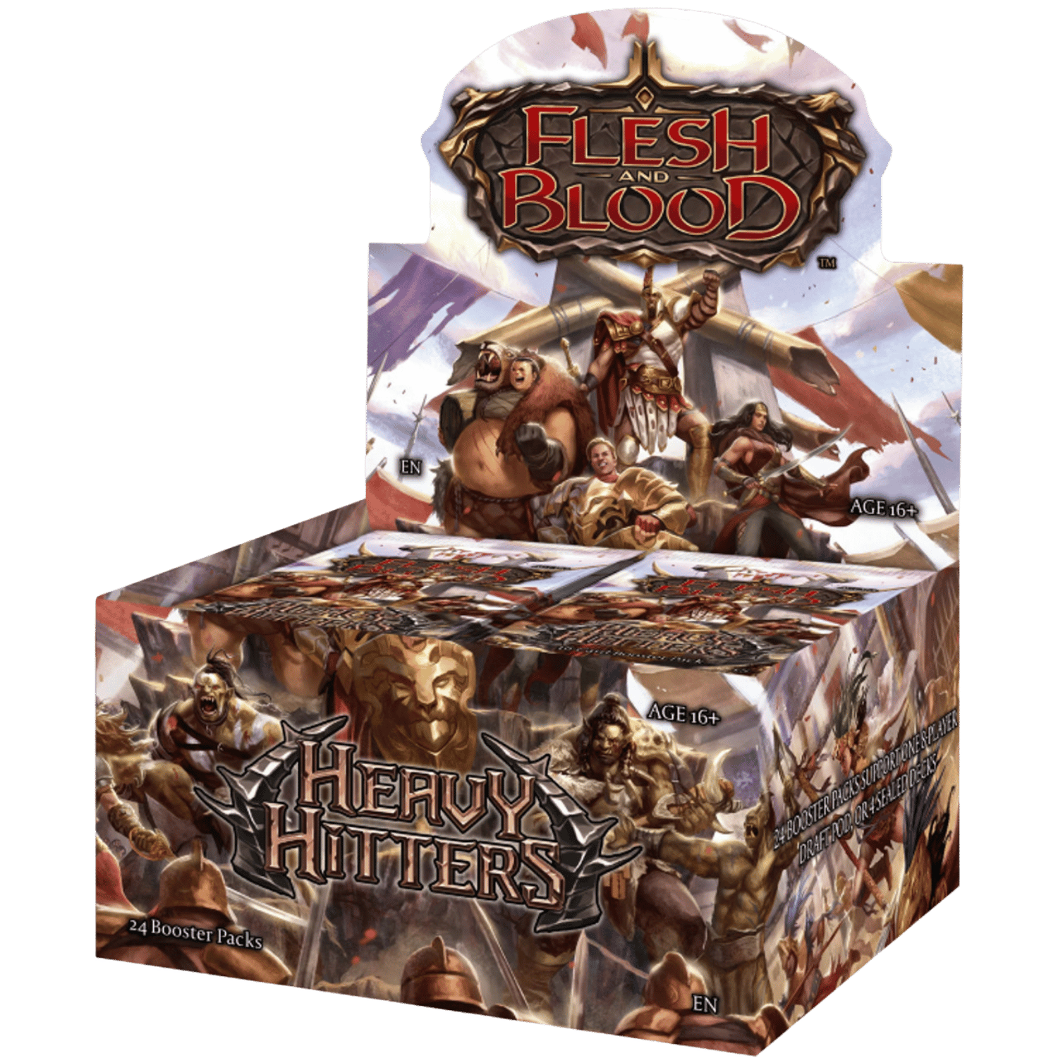 flesh and blood Heavy Hitters 未開封 box 3個 Flesh & Blood TCG: Heavy Hitters - Booster Box (Bulk Discounts