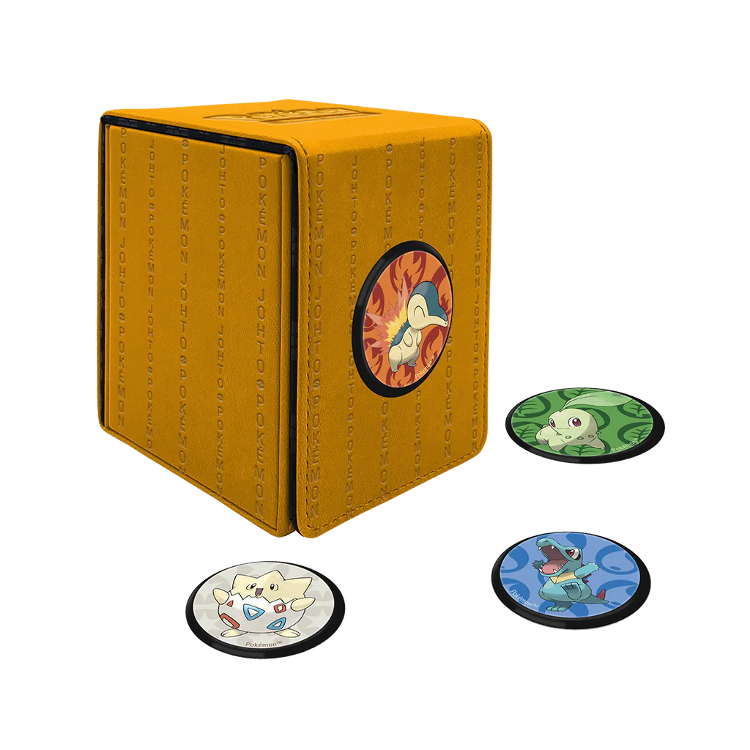 Ultra Pro Deck Box: Pokemon - Johto (Alcove Click) - Game Nerdz