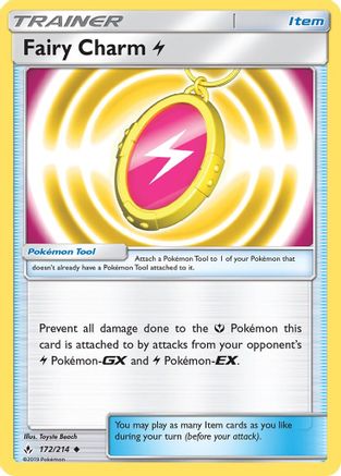 Fairy Charm Lightning 172/214 - Unbroken Bonds - Game Nerdz Fairy Charm Lightning 172/214 - Unbroken Bonds - Game Nerdz