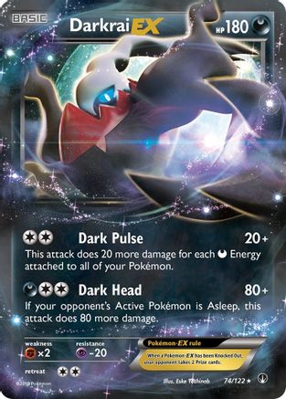 basic darkrai pokemon card value EX (Full Art) - XY - BREAKpoint Card Number / Rarity The Top 7 Most Expensive