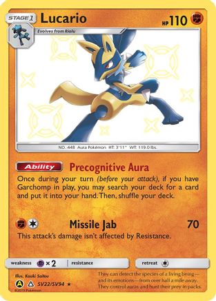 lucario stage 1 pokemon card value 120/185 - Vivid Voltage proof acrylic case and featuring a striking image of the captivating character Mega Lucario EX #12 Prices