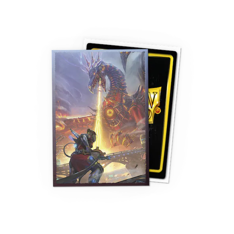 Dragon Shield: Bolt Reaper - Brushed Art Japnese Size Card Sleeves