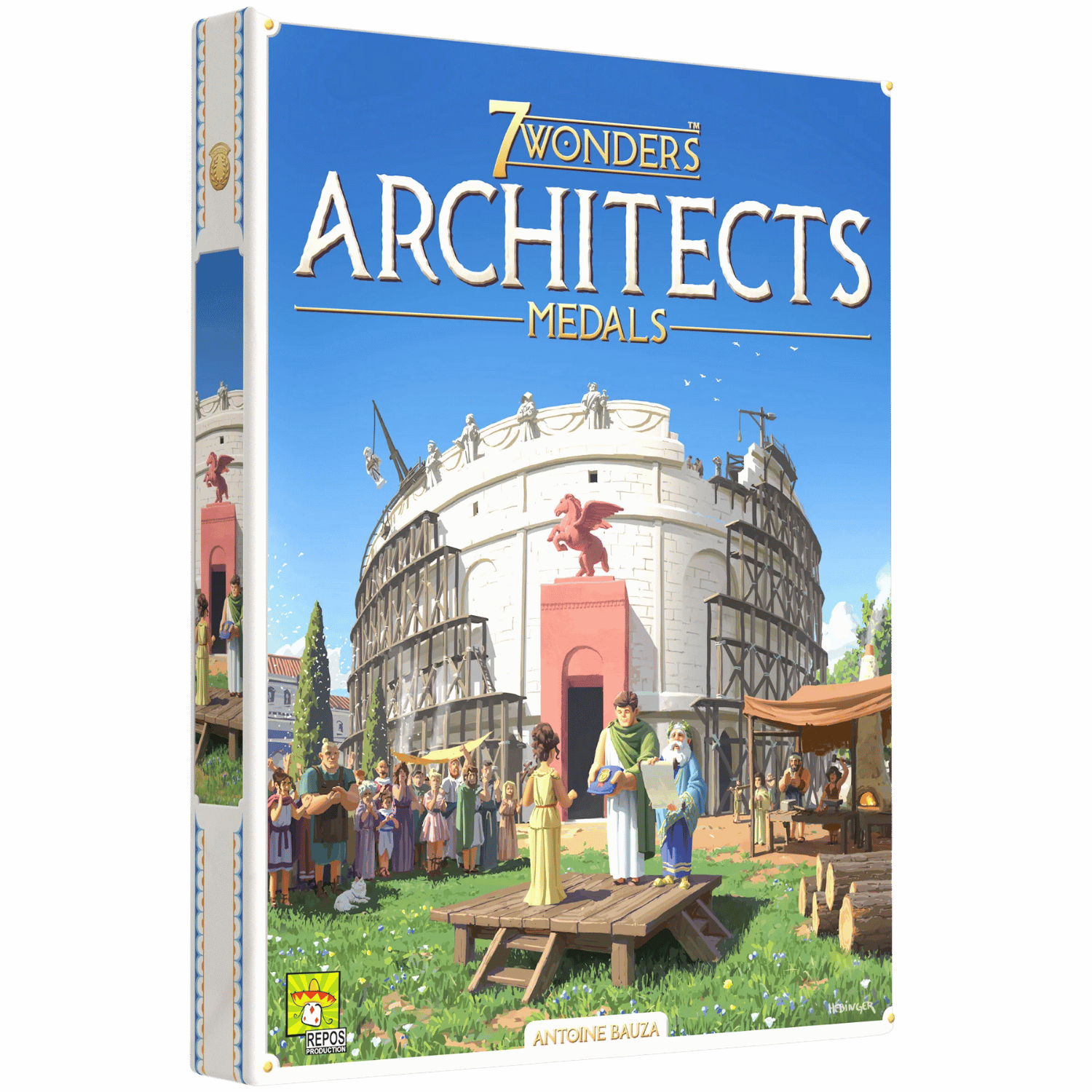 7 Wonders: Architects - Medals Expansion - Game Nerdz