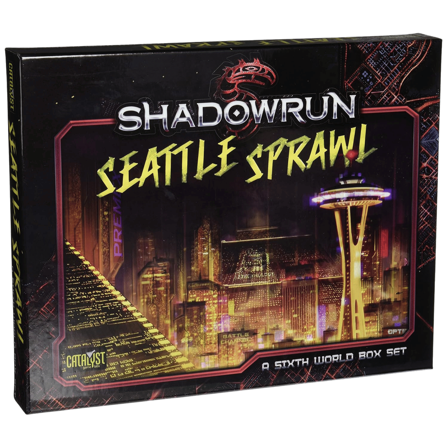Shadowrun RPG: Seattle Sprawl Box Set - Game Nerdz