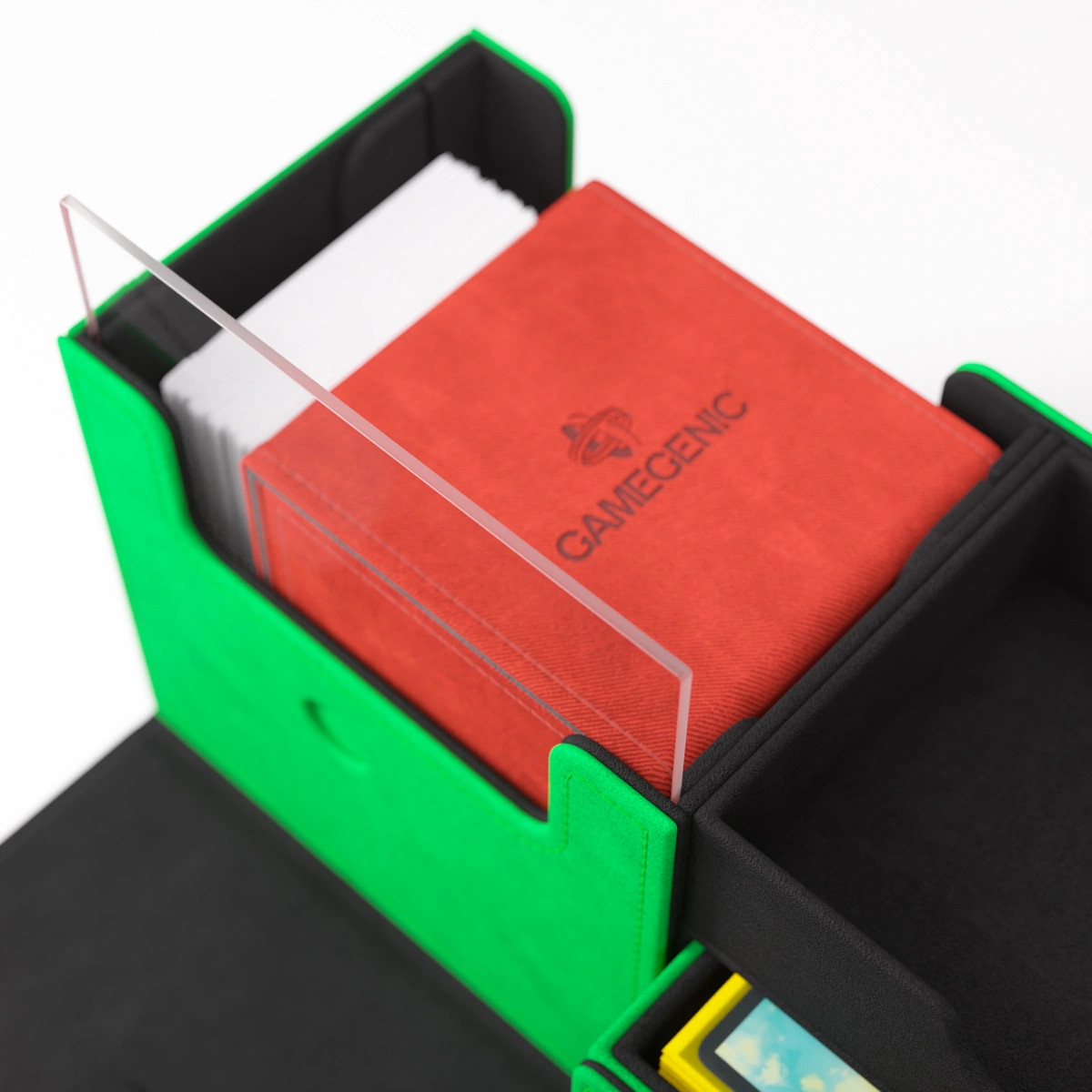 Gamegenic Deck Box: The Academic 133+ XL - Green/Black