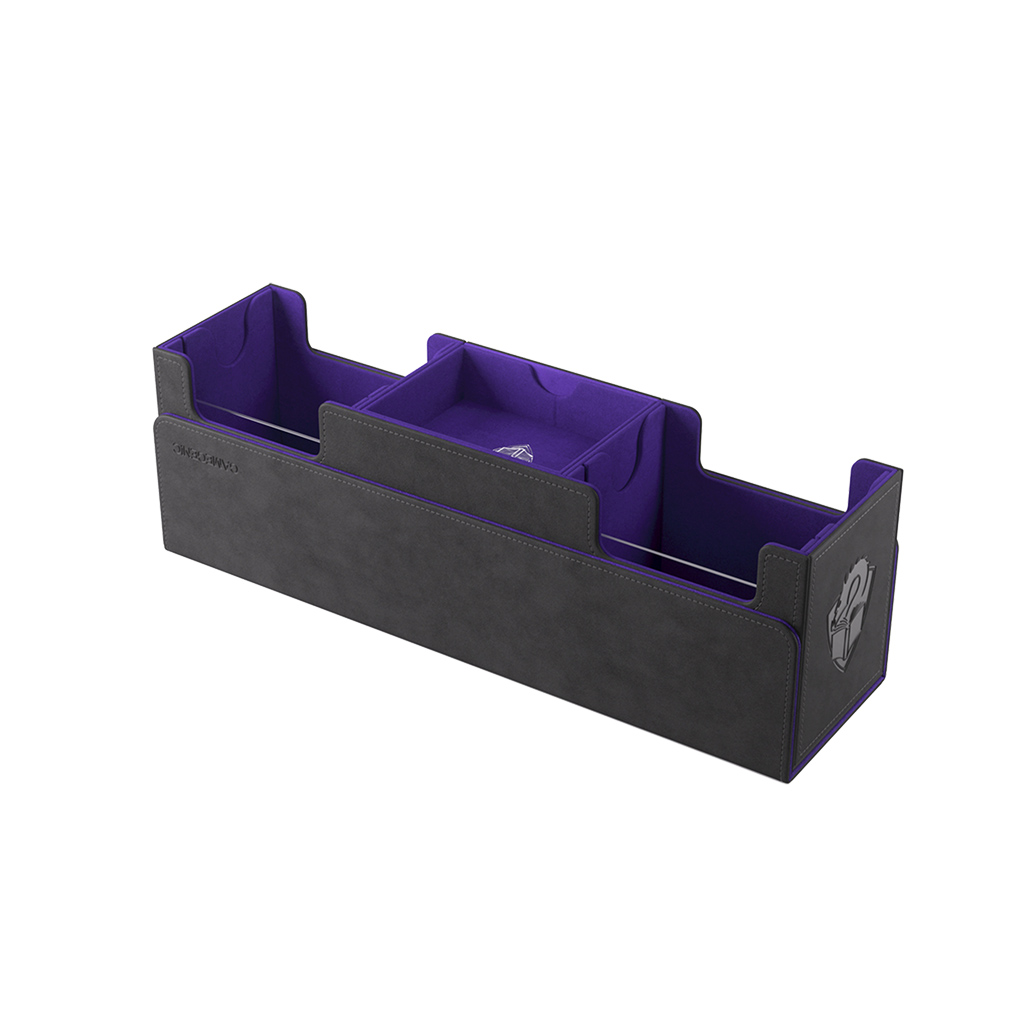Gamegenic Deck Box: The Academic 266+ XL - Black/Purple - Game Nerdz