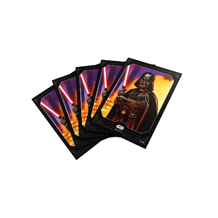 Gamegenic Sleeves: Star Wars Unlimited - Darth Vader - Game Nerdz Gamegenic Sleeves: Star Wars Unlimited - Darth Vader - Game Nerdz