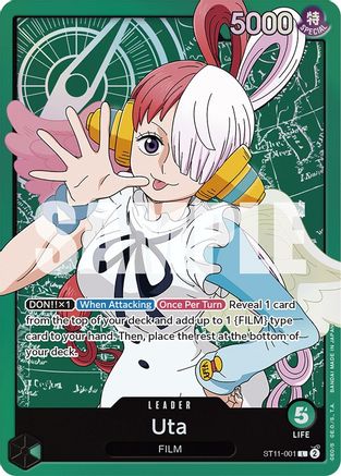 Uta (001) (ST11-001) Starter Deck 11: Uta - Game Nerdz