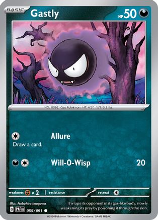 basic gastly pokemon card value The Most Valuable Cards In TCG Psychic Psychic Sleep Pulse (10) Flip a coin Pokemon - Gastly - 064/196