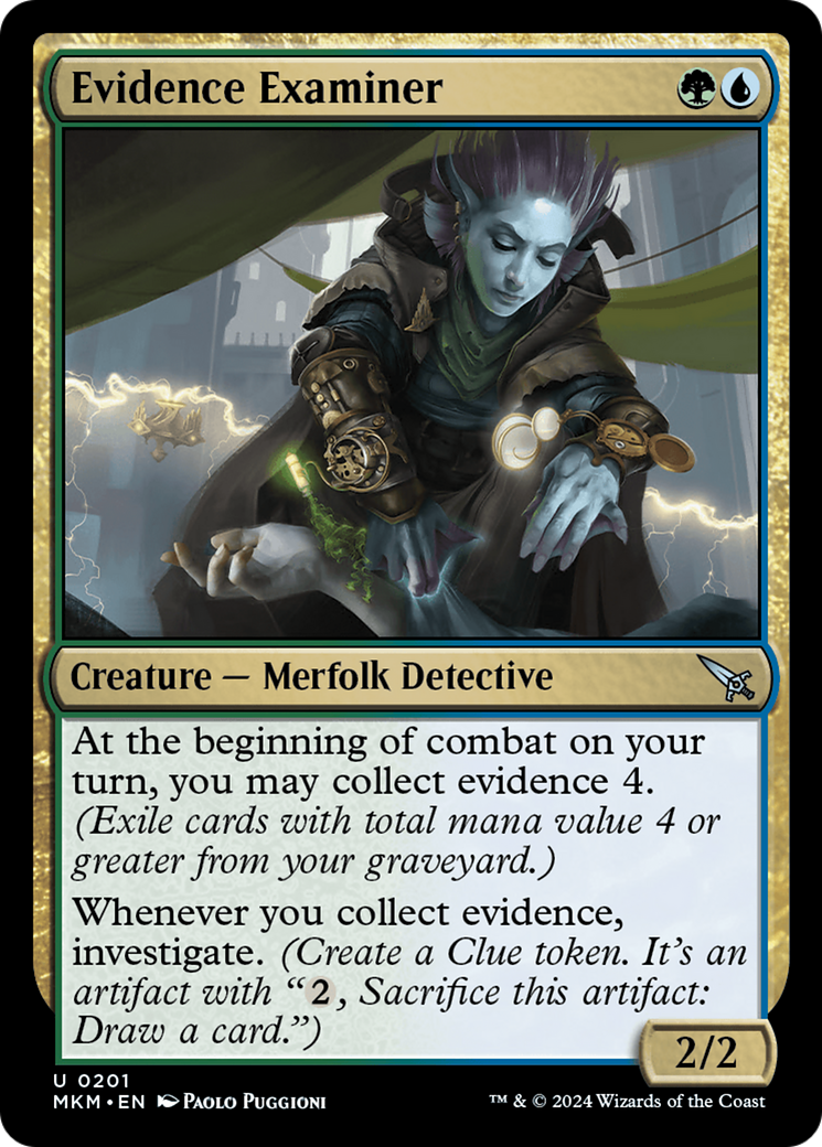 Evidence Examiner (MKM-201) - Murders at Karlov Manor - Game Nerdz Evidence Examiner (MKM-201) - Murders at Karlov Manor - Game Nerdz