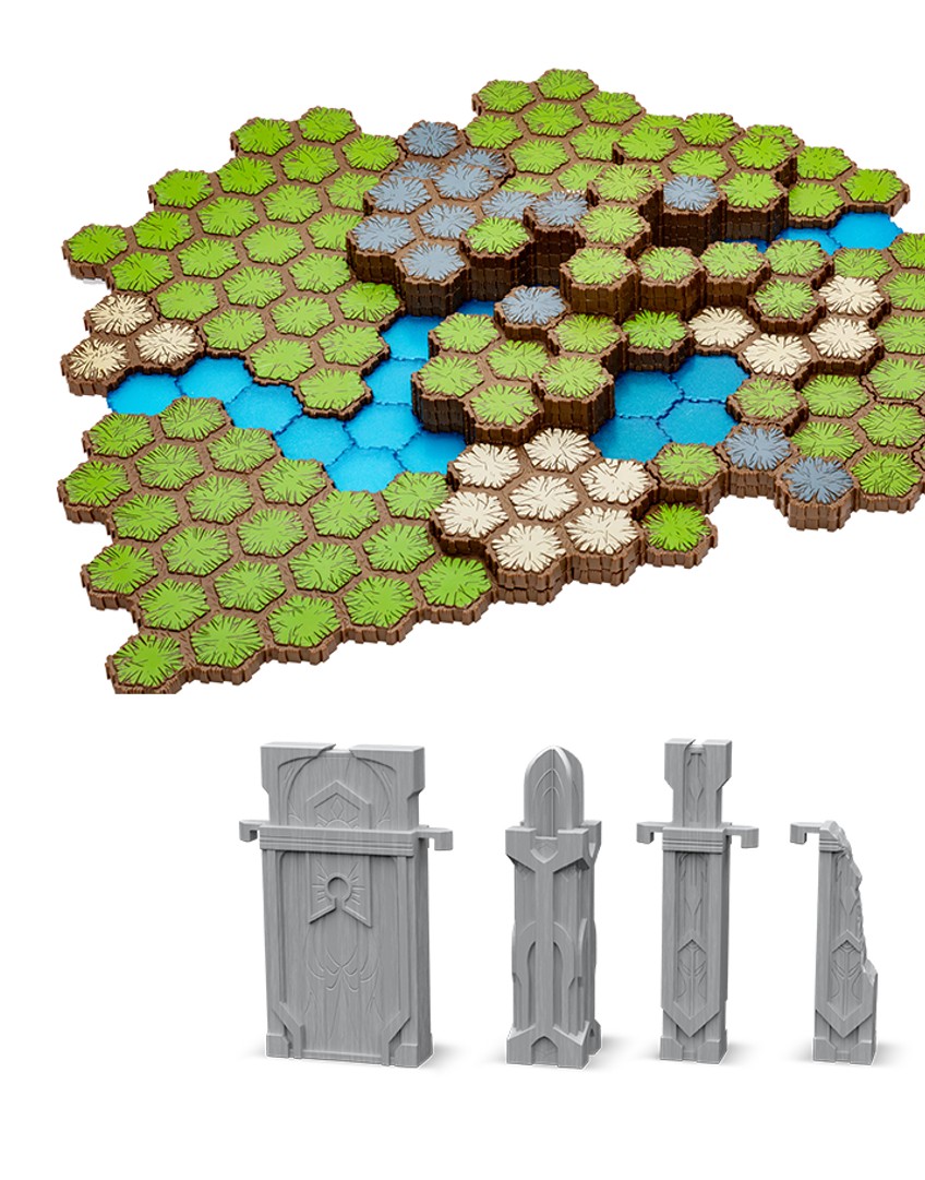 Heroscape ヒーロースケープMonks and Guards