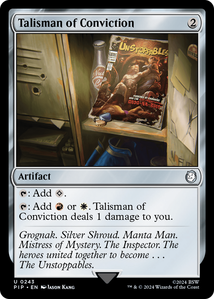 Talisman of Conviction (PIP-243) - Fallout - Game Nerdz