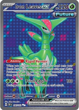 Iron Leaves ex 186 - SV05 Temporal Forces Holofoil - Game Nerdz