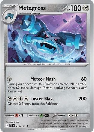 Metagross 115 - SV05 Temporal Forces - Game Nerdz