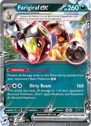 Farigiraf ex 108 - SV05 Temporal Forces Holofoil - Game Nerdz