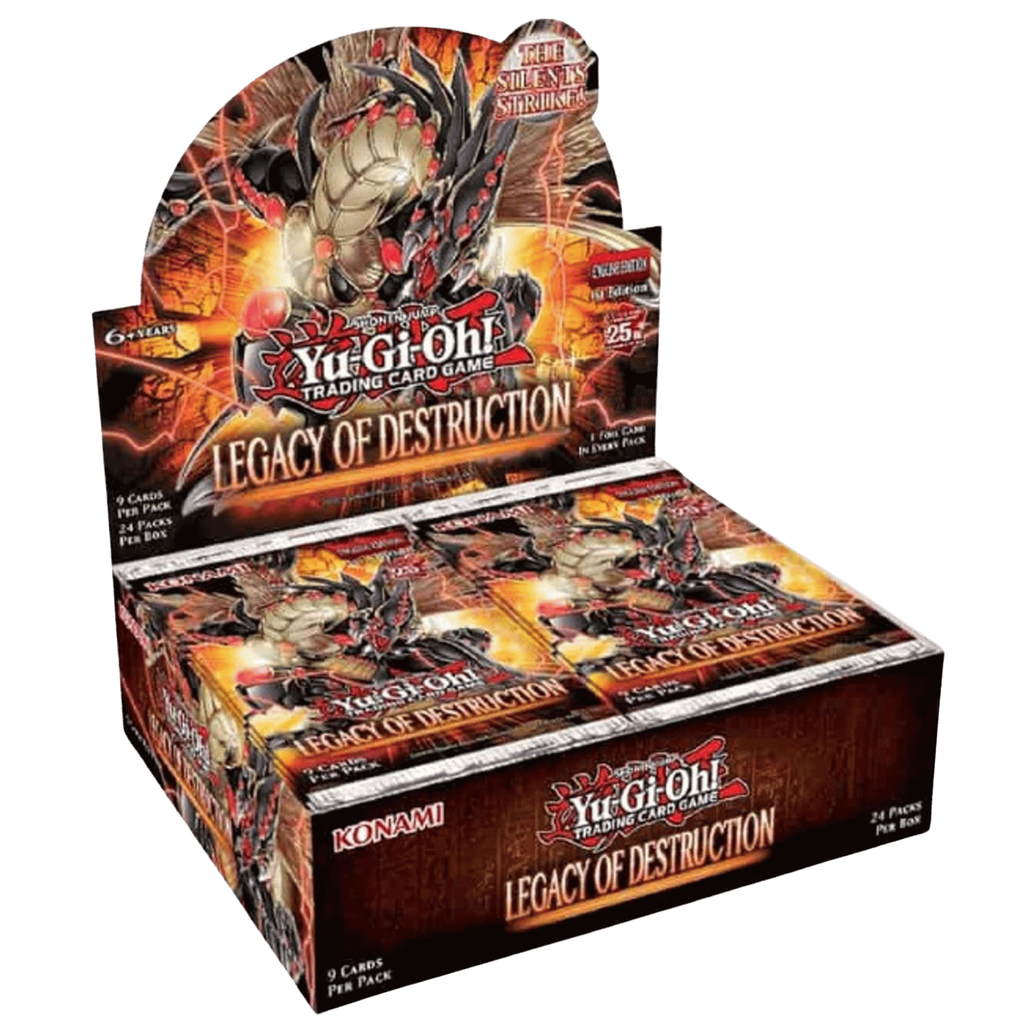 LEGACY OF DESTRUCTION 遊戯王  18BOX Yu-Gi-Oh!: Legacy of Destruction - Booster Box (1st Edition