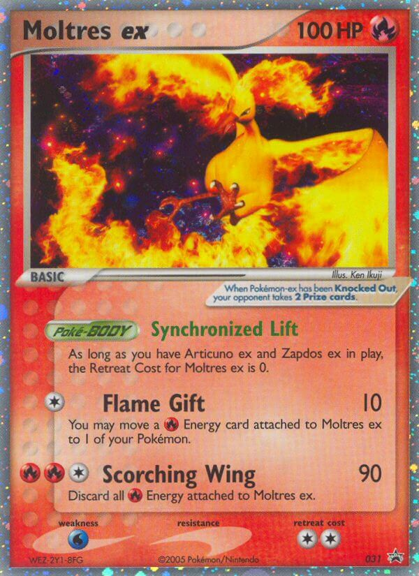 Moltres ex 31/40 - Nintendo Black Star Promos Holofoil (LP) - Game Nerdz Moltres ex 31/40 - Nintendo Black Star Promos Holofoil (LP) - Game Nerdz