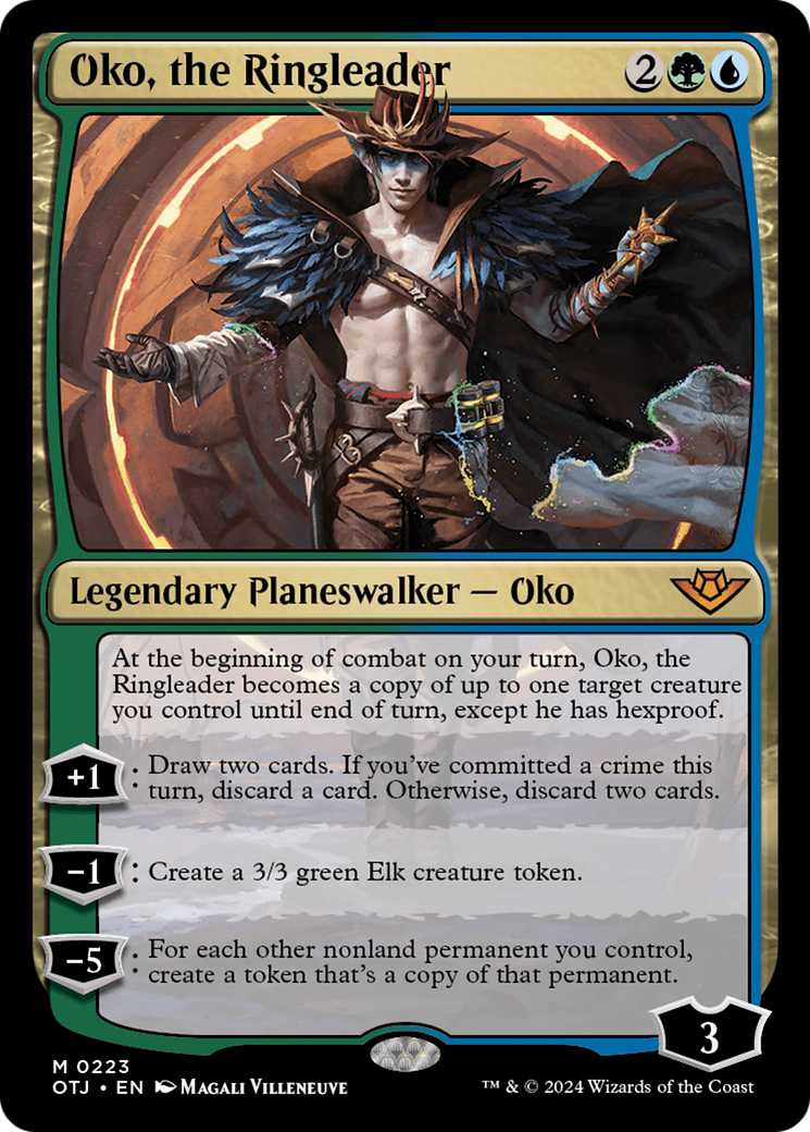 Oko, the Ringleader (OTJ-223) - Outlaws of Thunder Junction Foil - Game  Nerdz